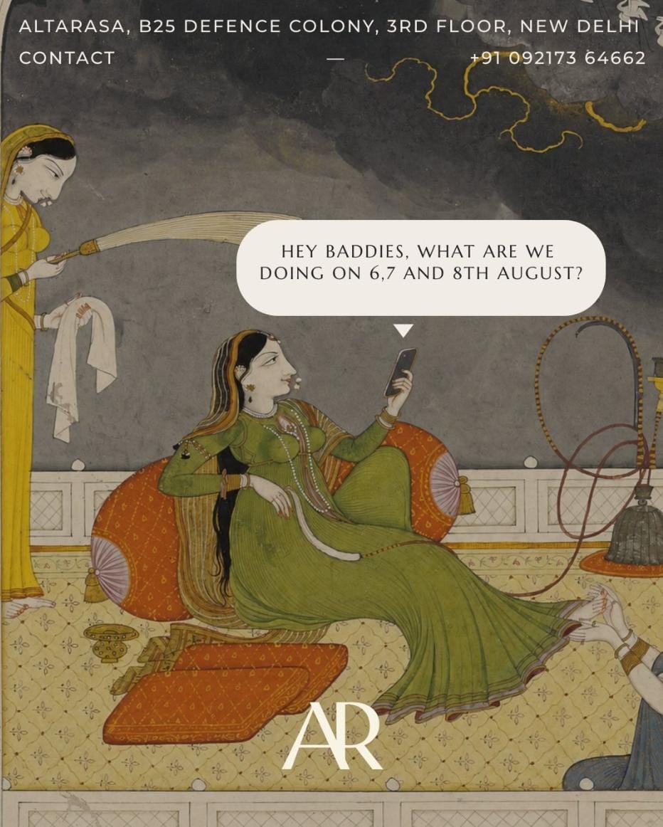 Badass Begum - The Chikankari Edit