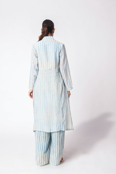 SKY TIE-TUNIC SET