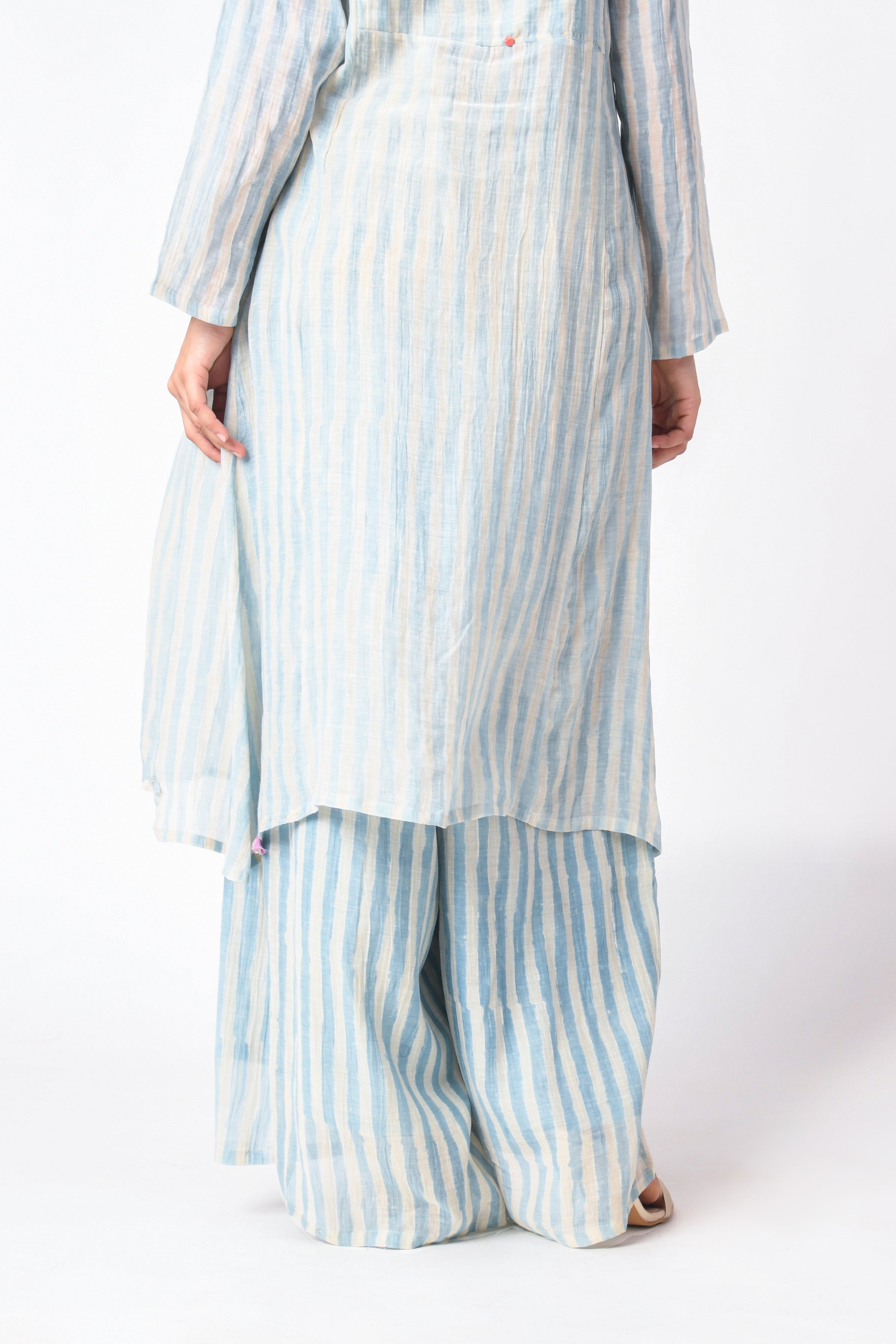 SKY TIE-TUNIC SET