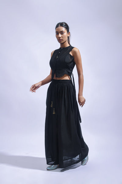 Midnight  Chanderi Set