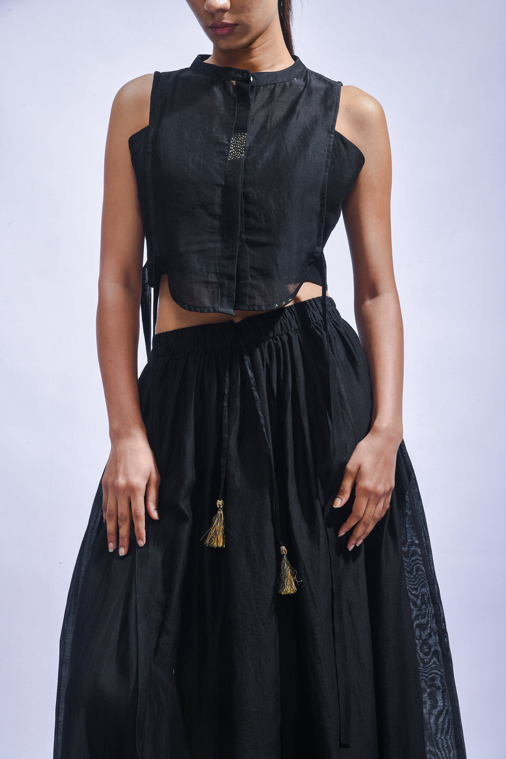 Midnight  Chanderi Set
