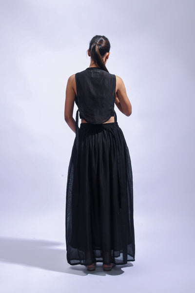 Midnight  Chanderi Set