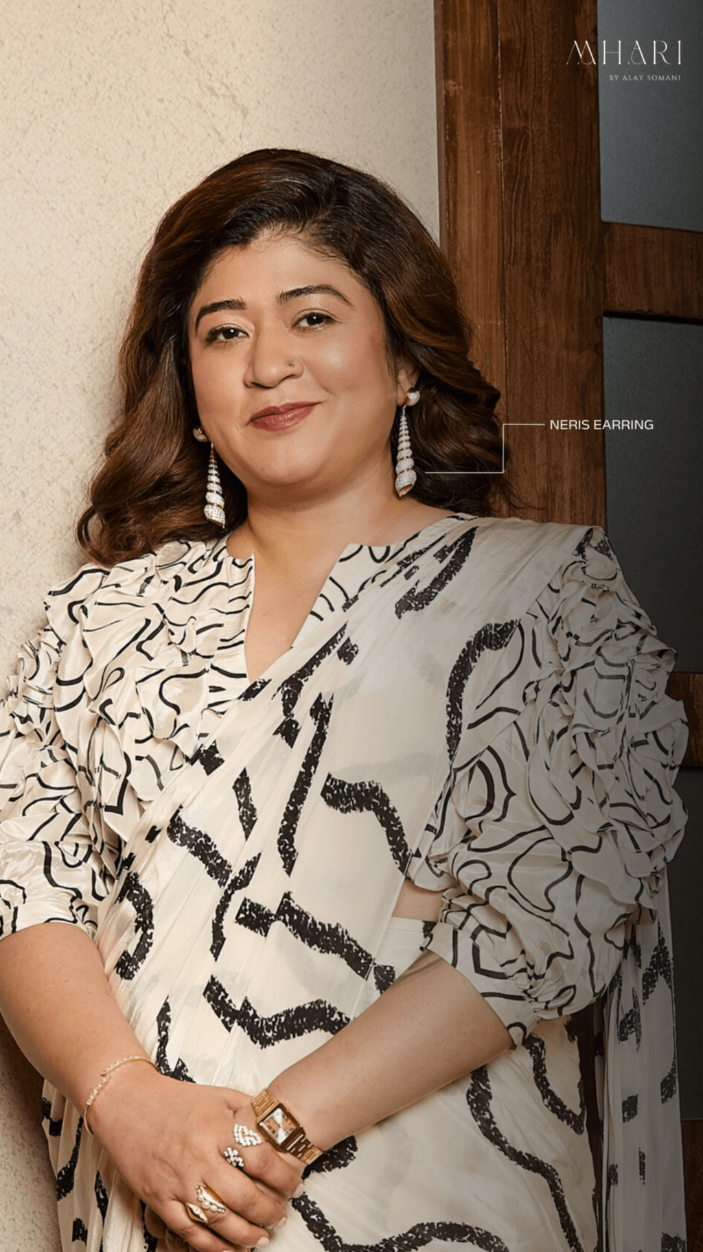 Nidhi Bisht in Neris Earrings