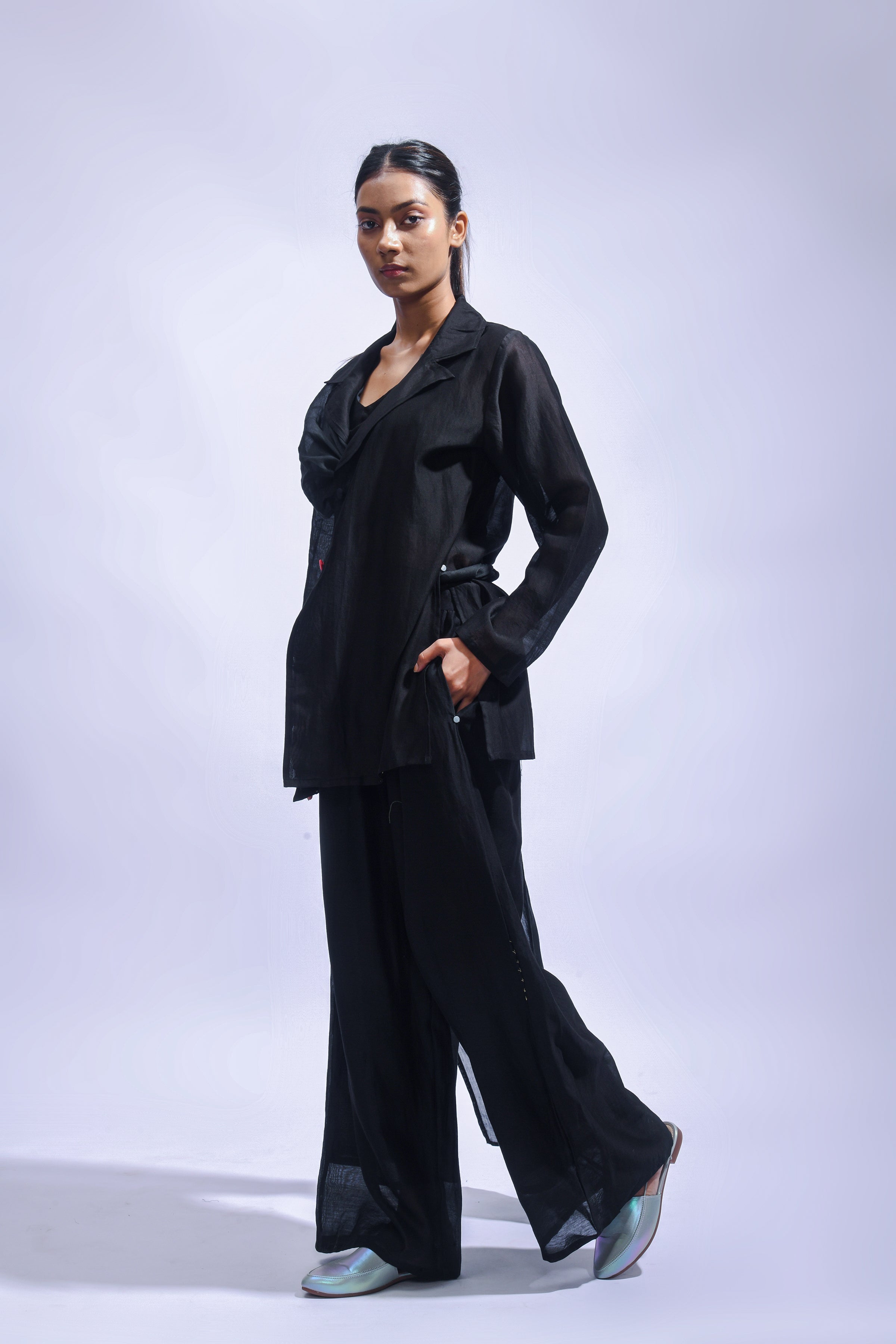 DIY Sari Blazer Set