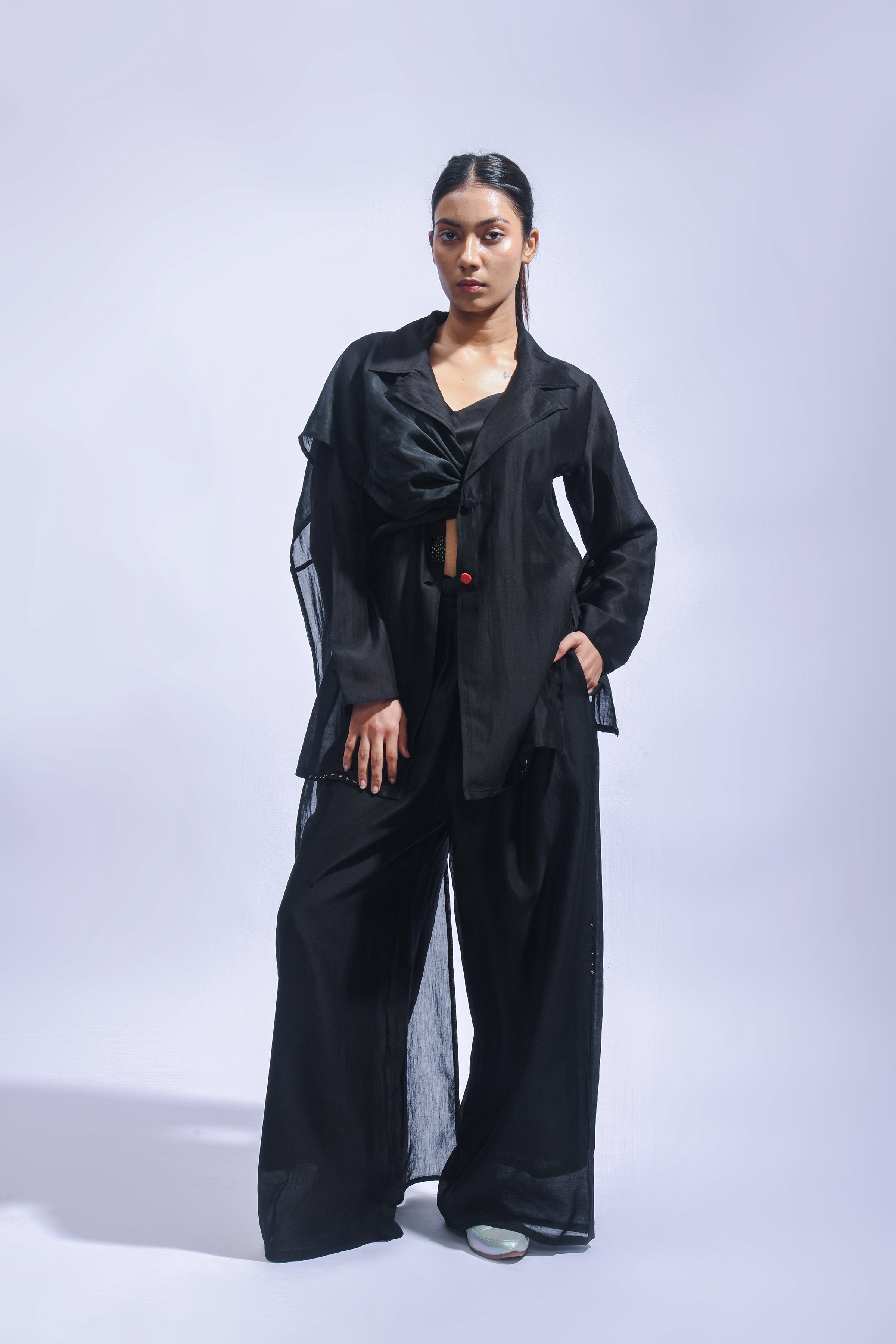 DIY Sari Blazer Set