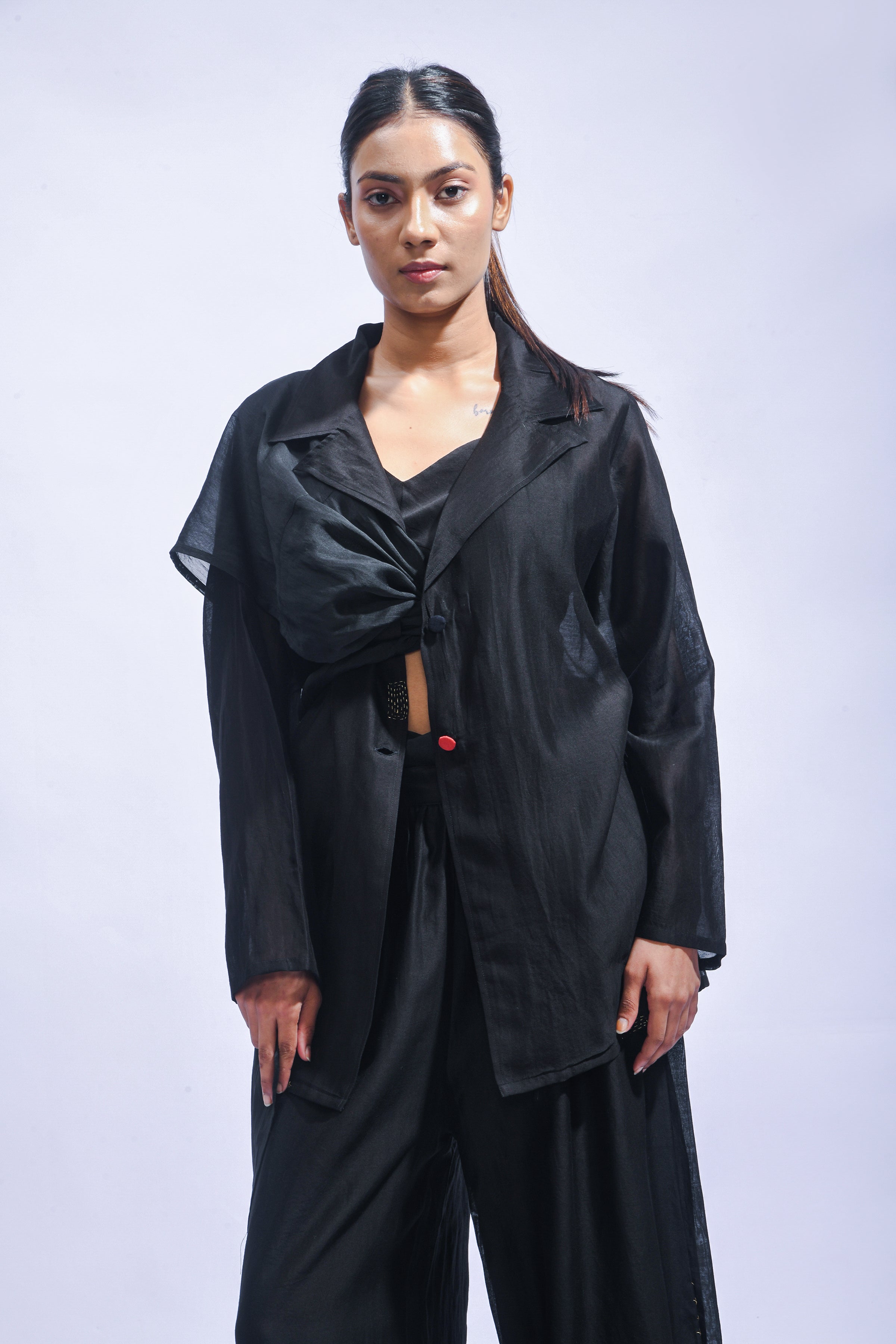 DIY Sari Blazer Set