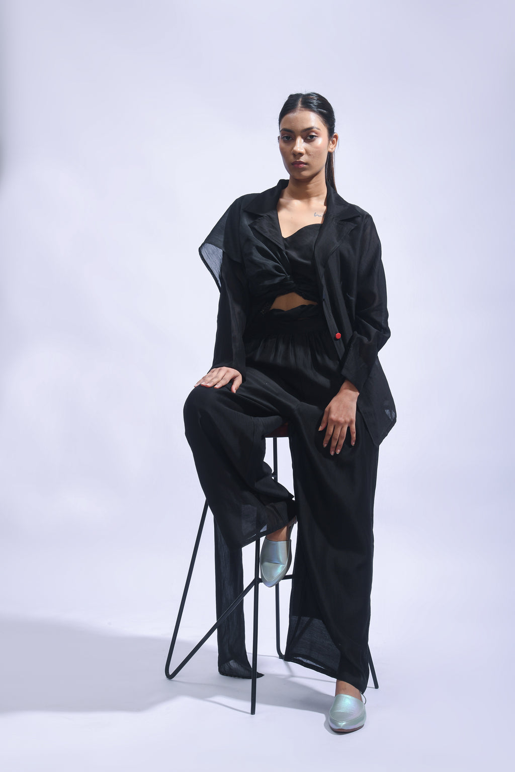 DIY Sari Blazer Set