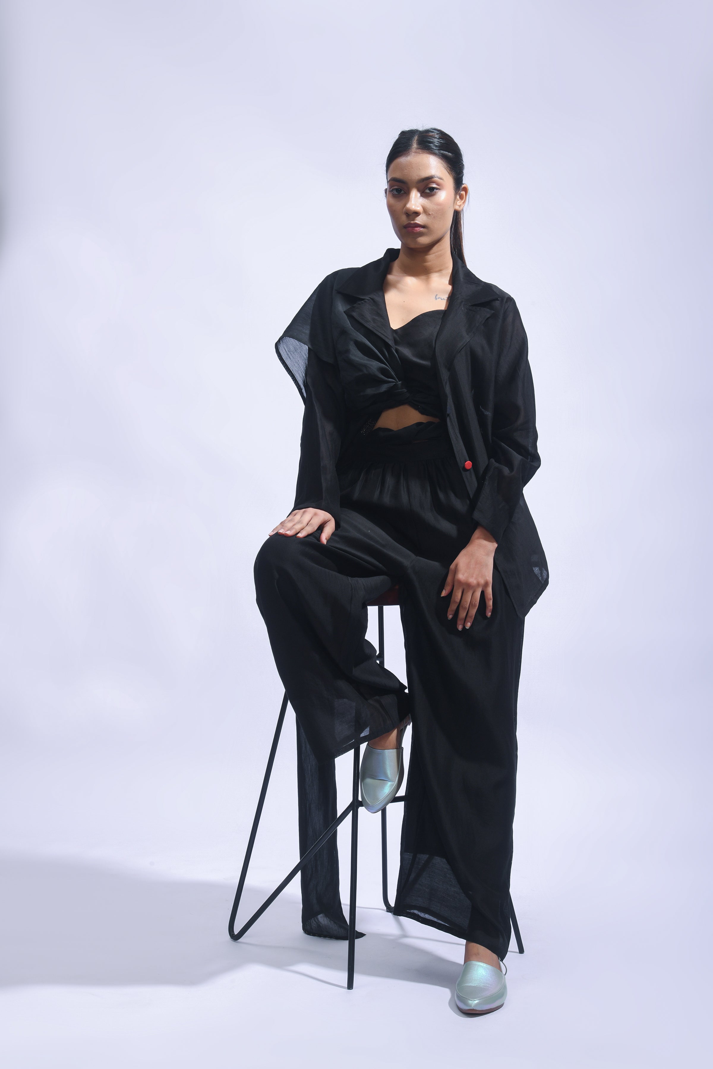 DIY Sari Blazer Set
