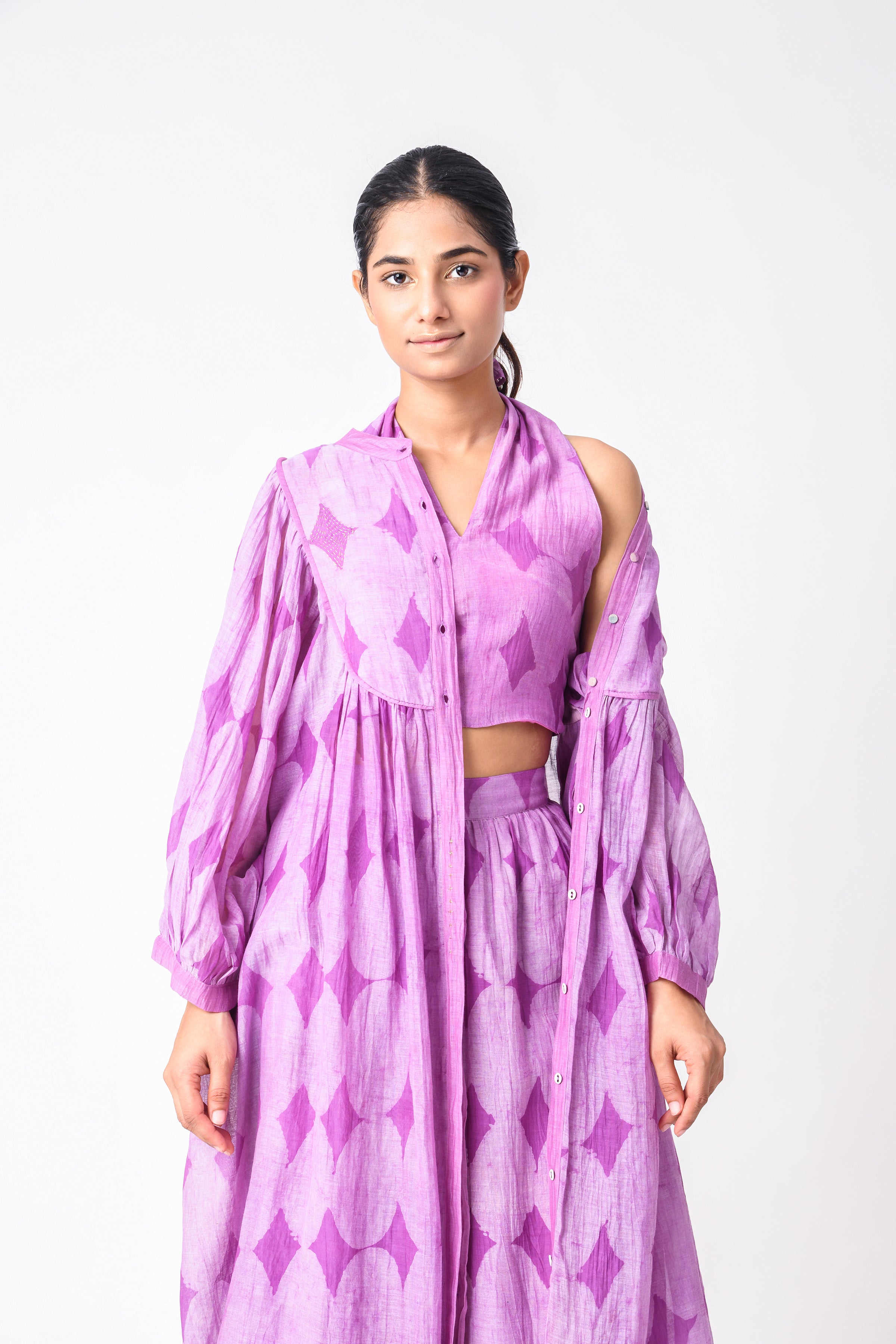 GODDESS PLUM CO-ORD