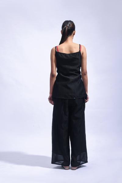 Strappy  Chanderi Set