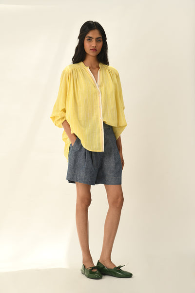 Sabinii Smocking Shirt