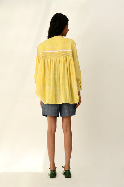 Sabinii Smocking Shirt