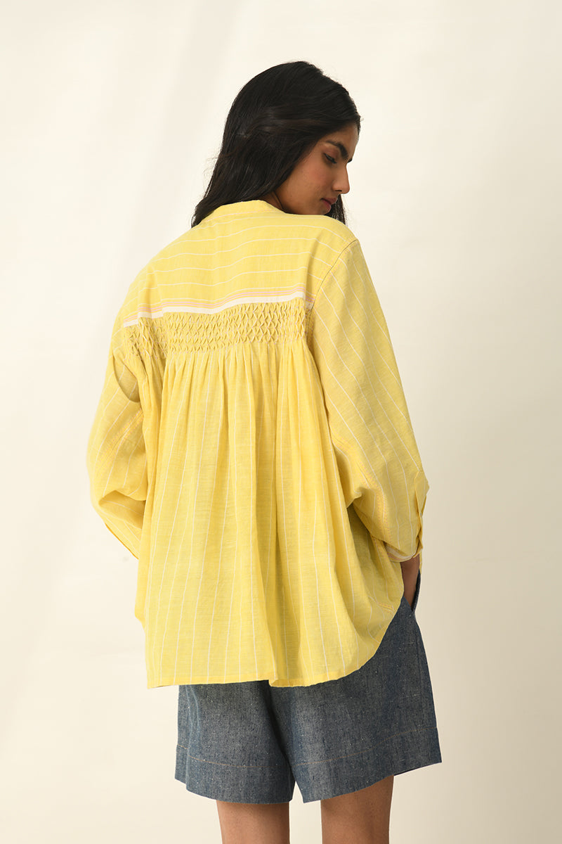 Sabinii Smocking Shirt