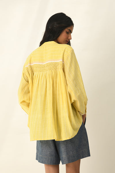 Sabinii Smocking Shirt
