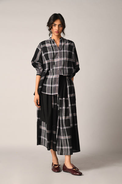 Iwara Oversized Panel Shirt