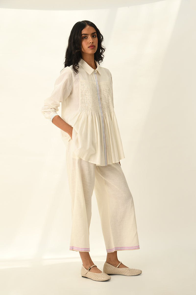 Rugosa Smocking Top