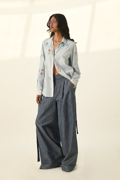 Glabrifolia Cross Stitch Shirt