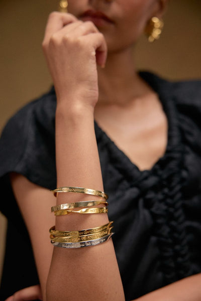 Japji Sahib Mool Mantar Bangle - Gurmukhi