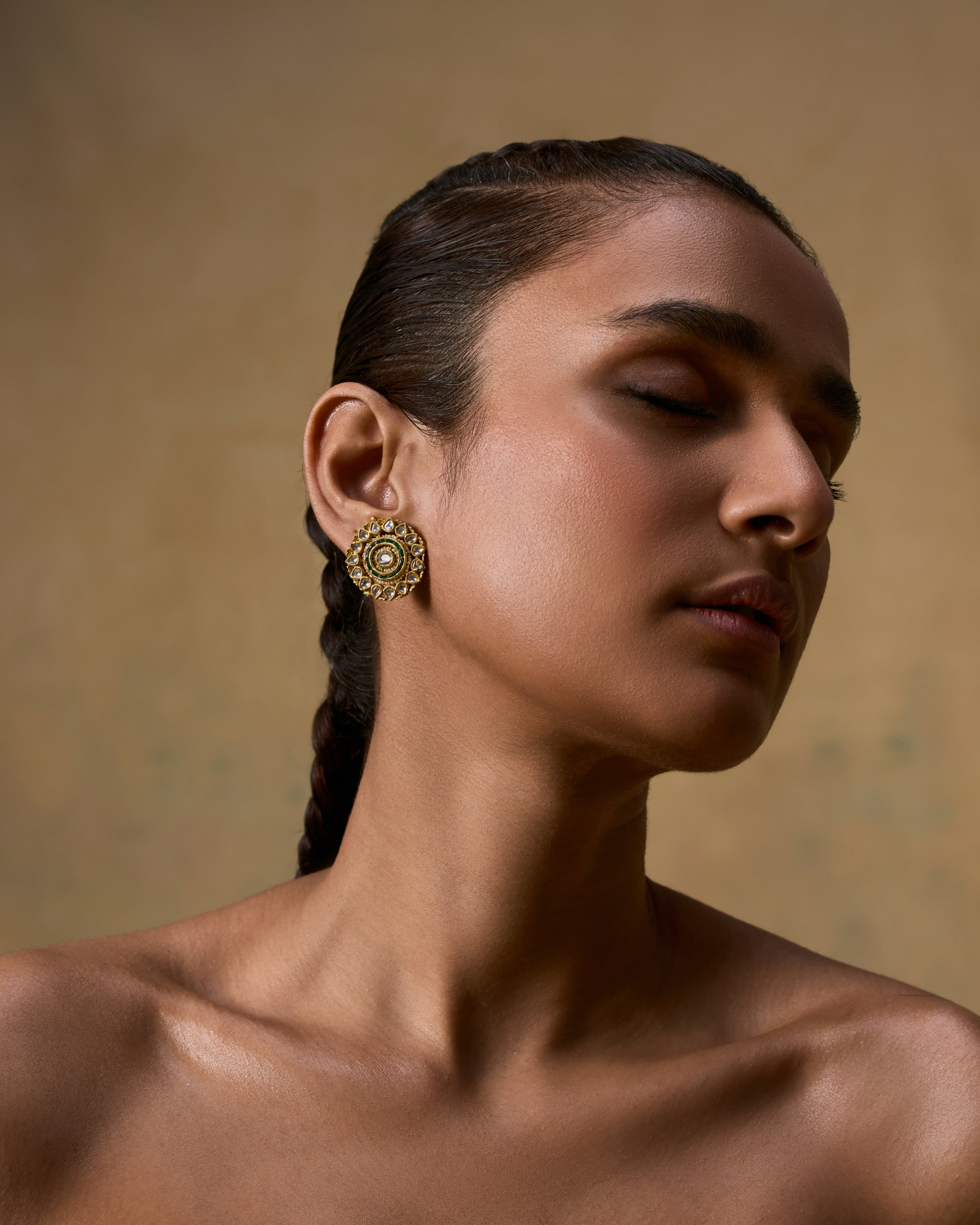 Elara Polki Earrings