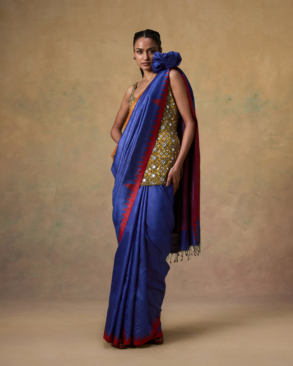 Swarn Rekha Silk Saree