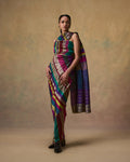 H/W Multicolor Kinji Palla Saree