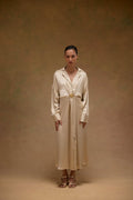 Tilly Camp Collar Buckle Dress