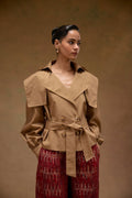Denote Trench Jacket with Belt