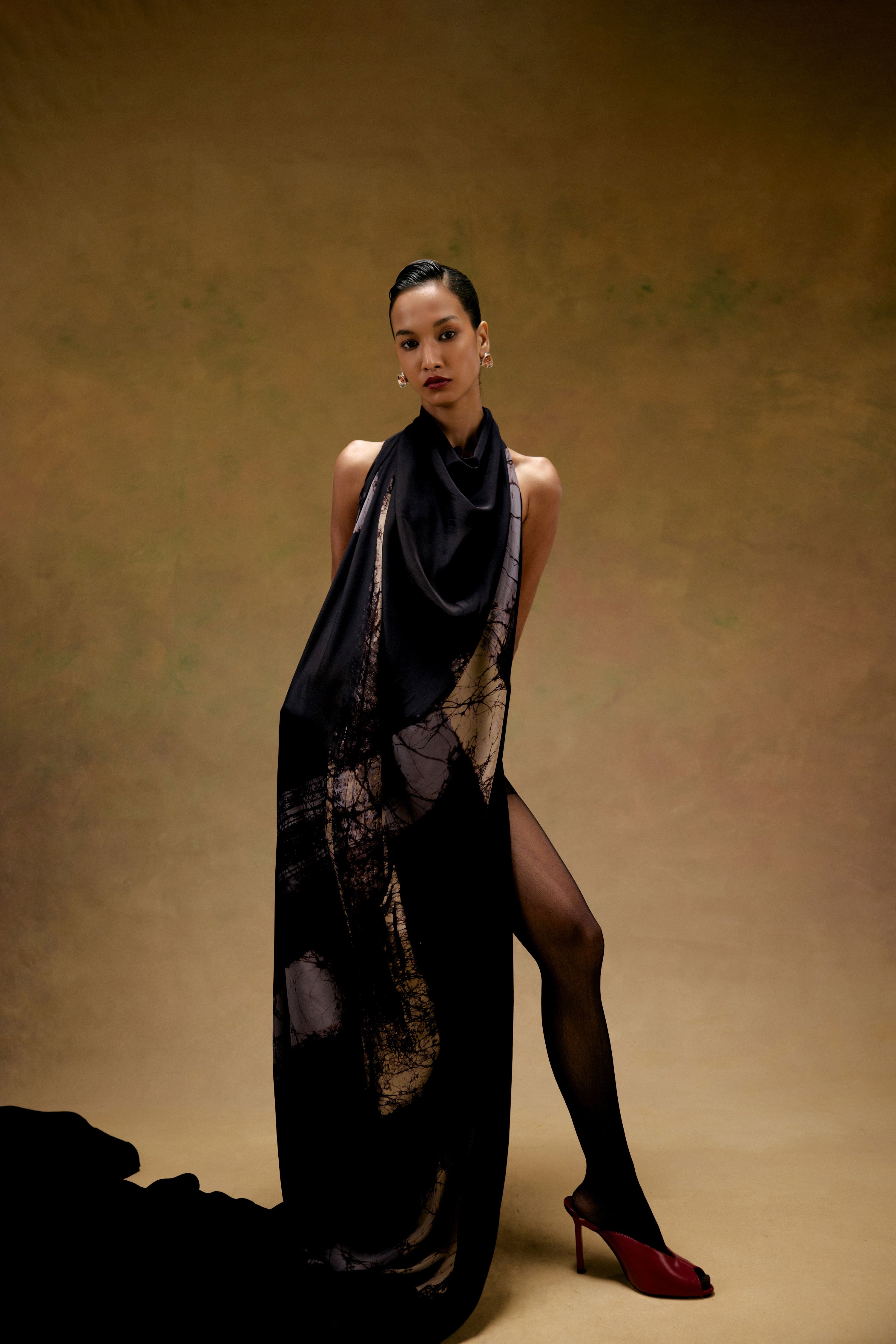 Noir Zari Saree