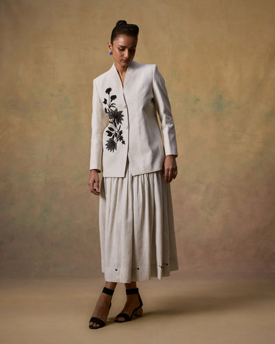 Tiger Lily Linen Blazer