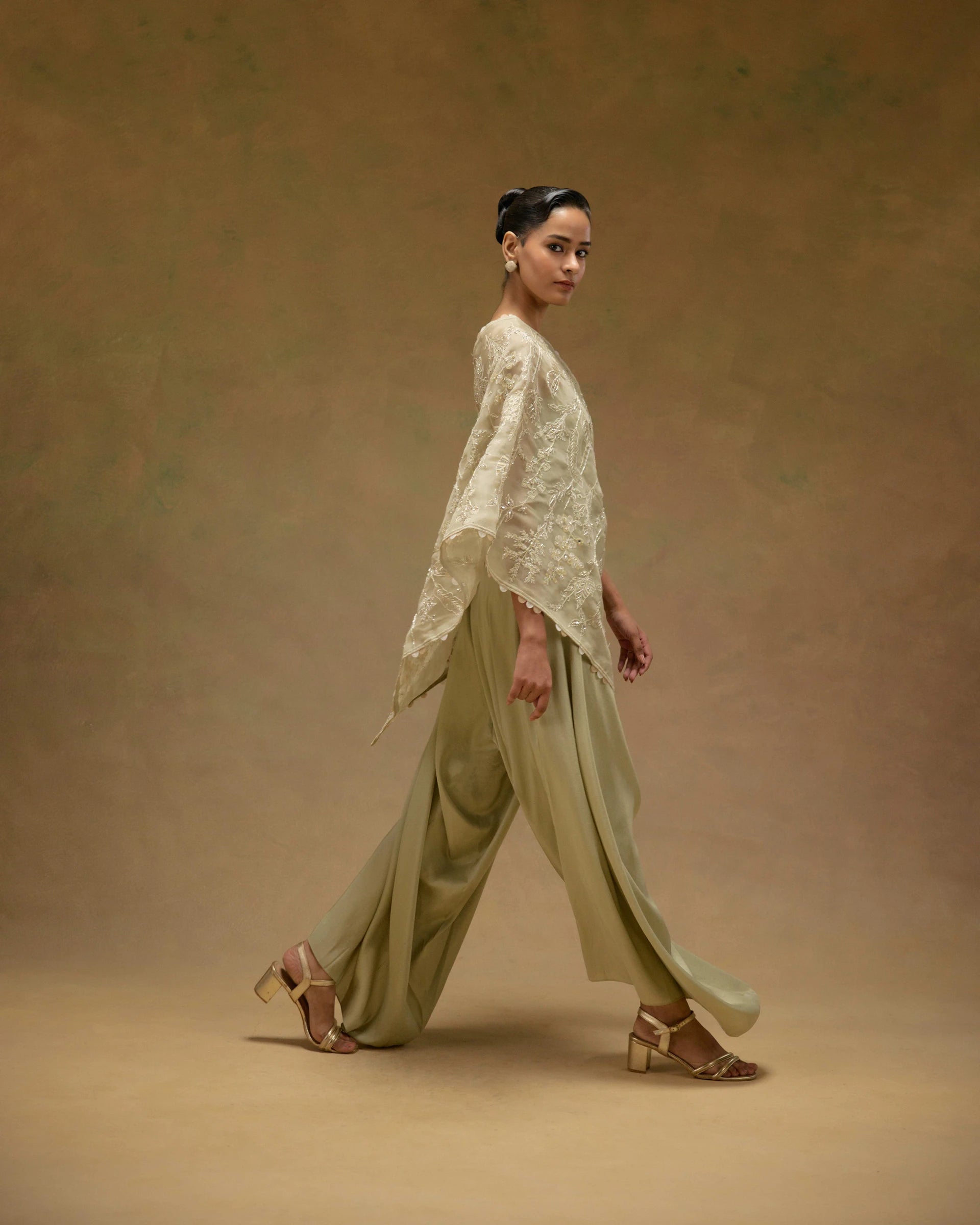 Wrap Stole and Pants