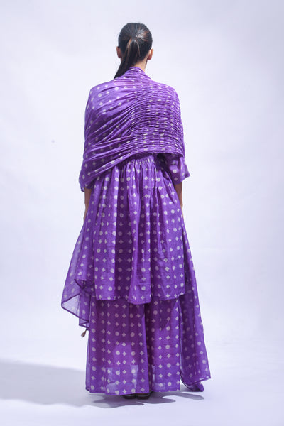 Violet Smocked Set