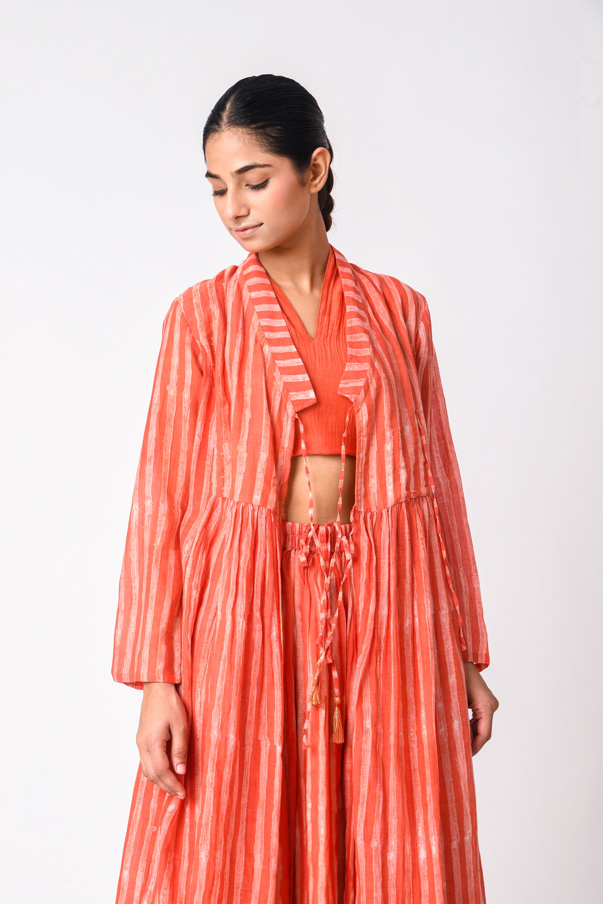 WRAP TIE CORAL CORD
