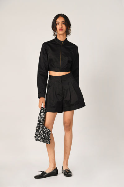 Odorata Pleated Shorts