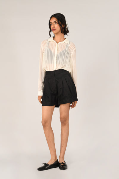 Odorata Pleated Shorts