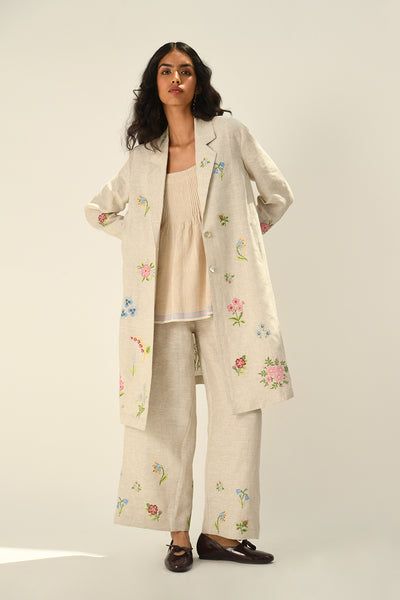 Delbard Embroidered Pants