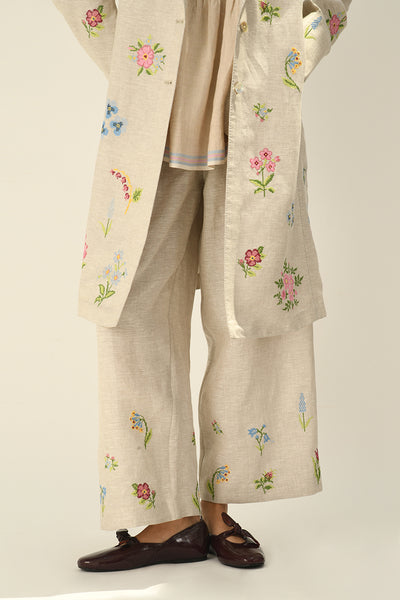Delbard Embroidered Pants