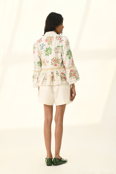 Gallica Pleated Shorts