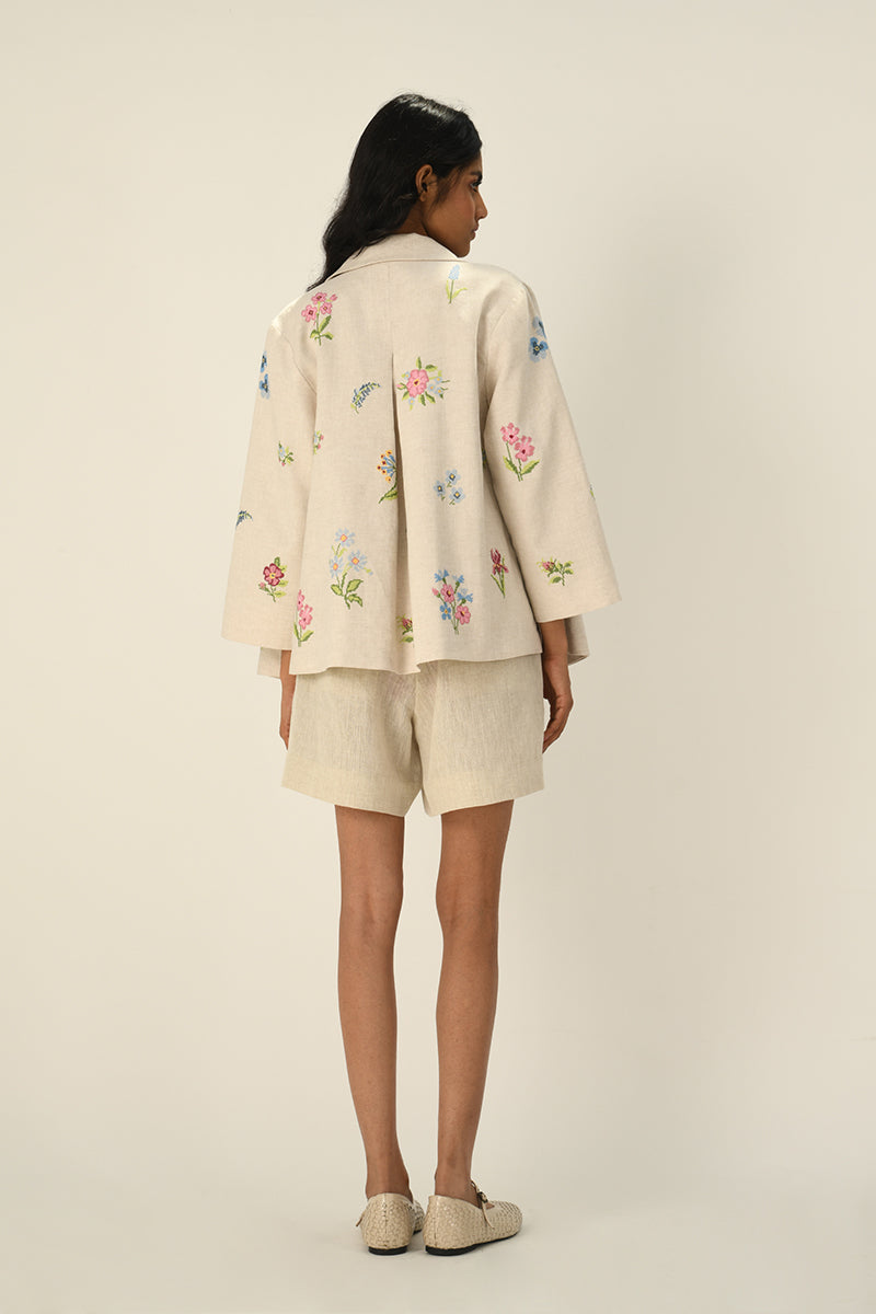 Gallica Pleated Shorts