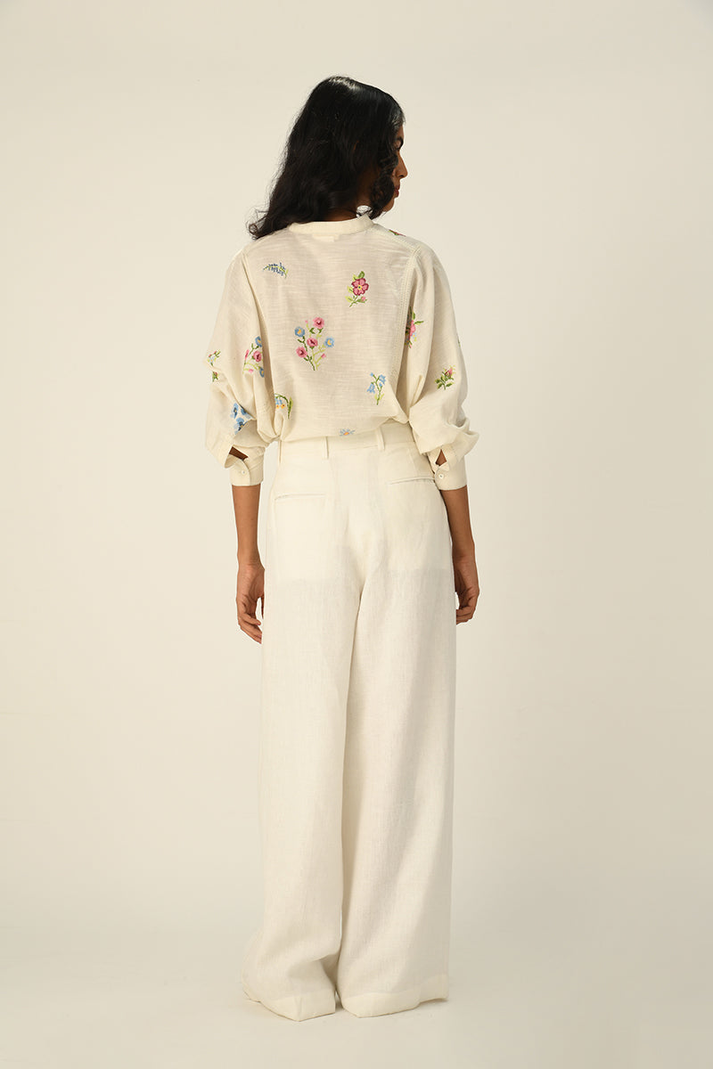Canina Belted Wide Leg Pants