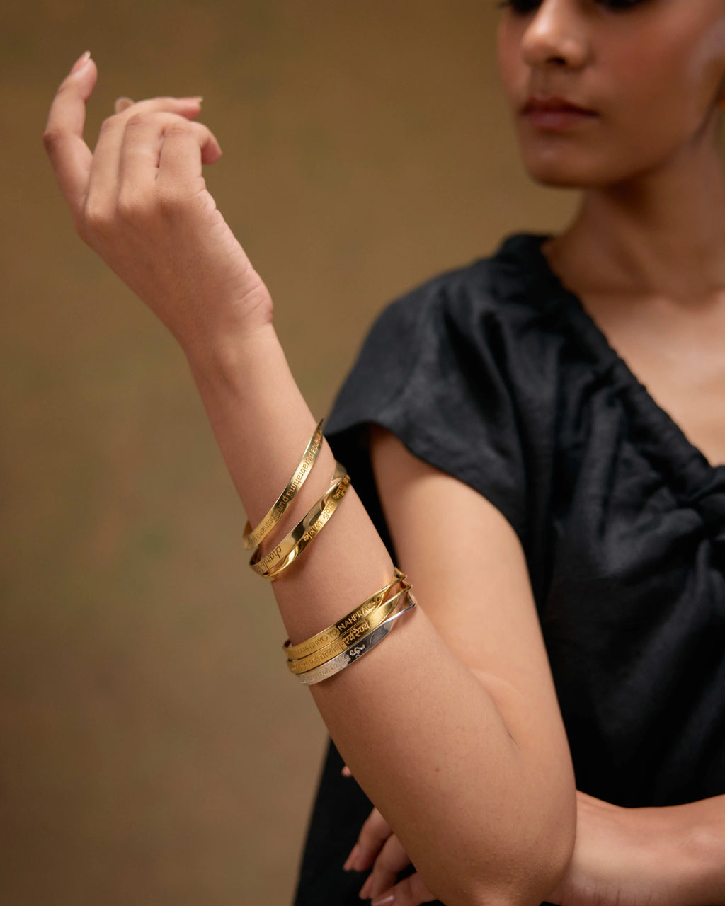 Japji Sahib Mool Mantar Bangle - Gurmukhi