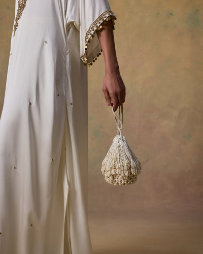 Raindrops with Pearls Potli Bag