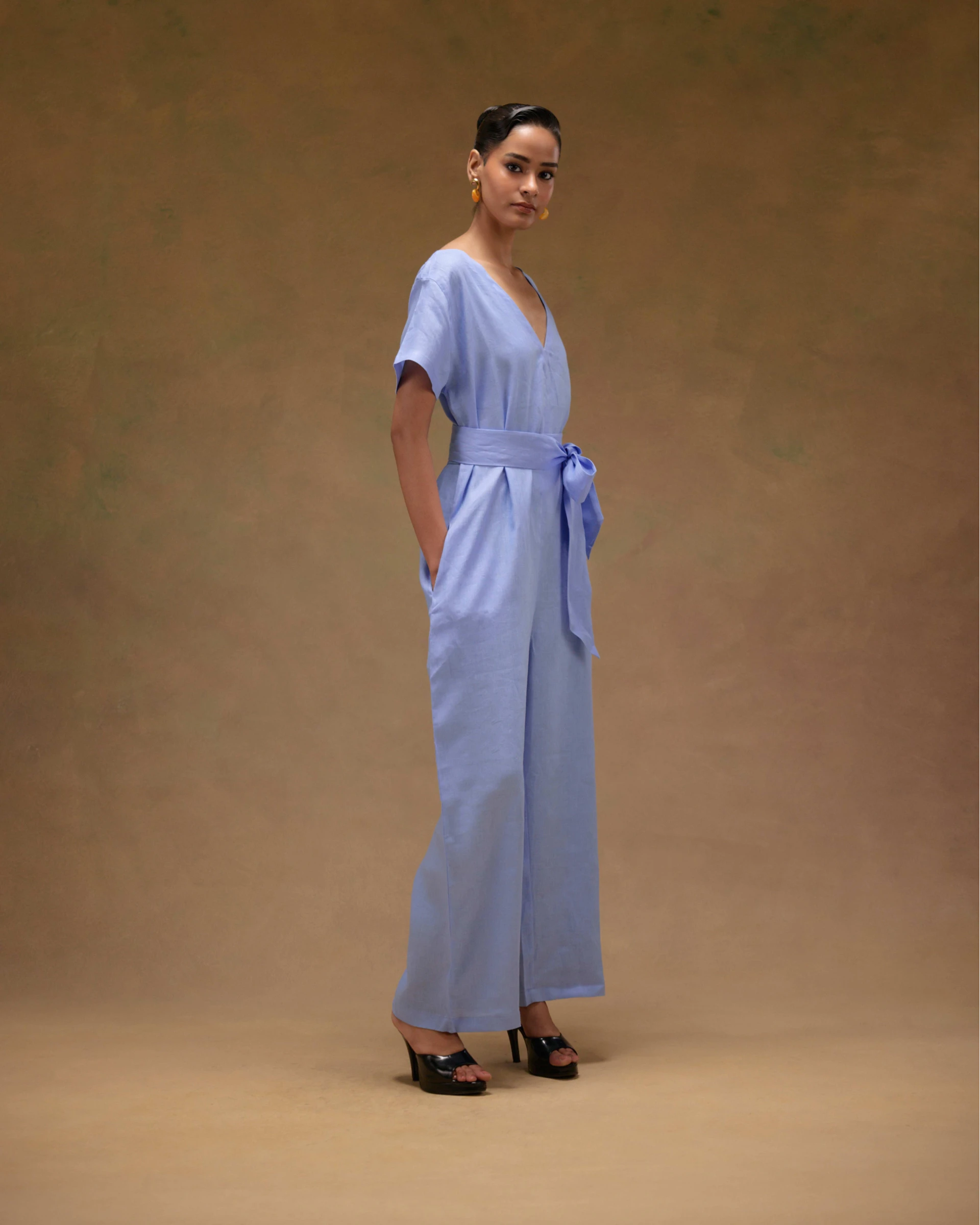 Hiri Sky Blue Jumpsuit