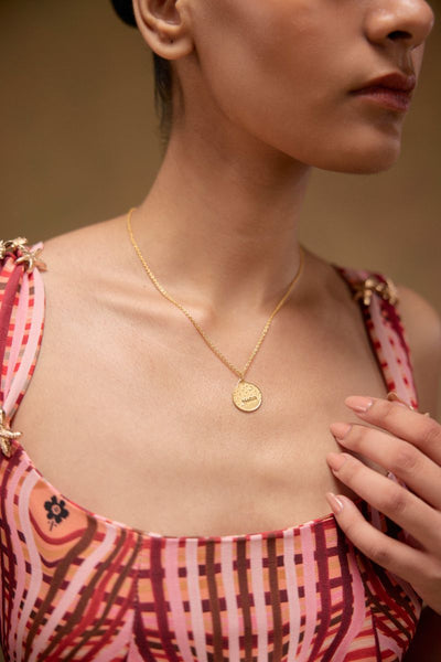 Reversible Sabr & Shukr Pendant - The Sun, Moon & Stars