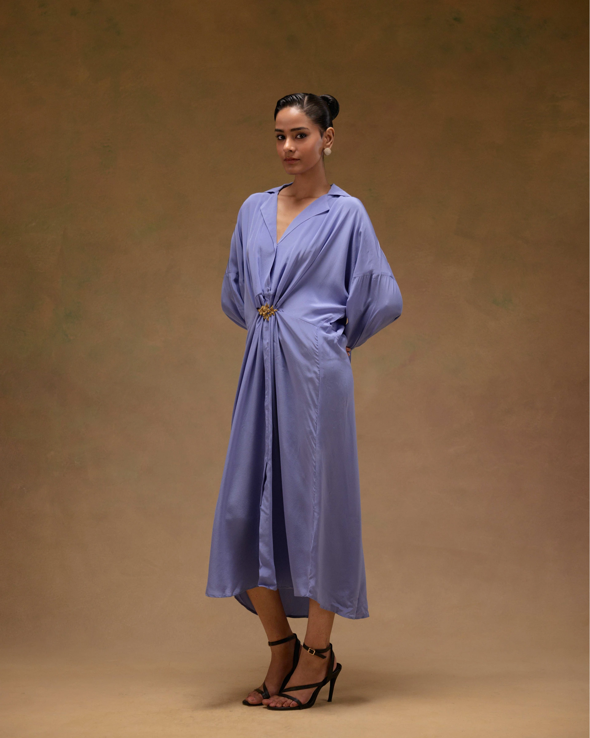 Tilly Camp Collar Buckle Dress