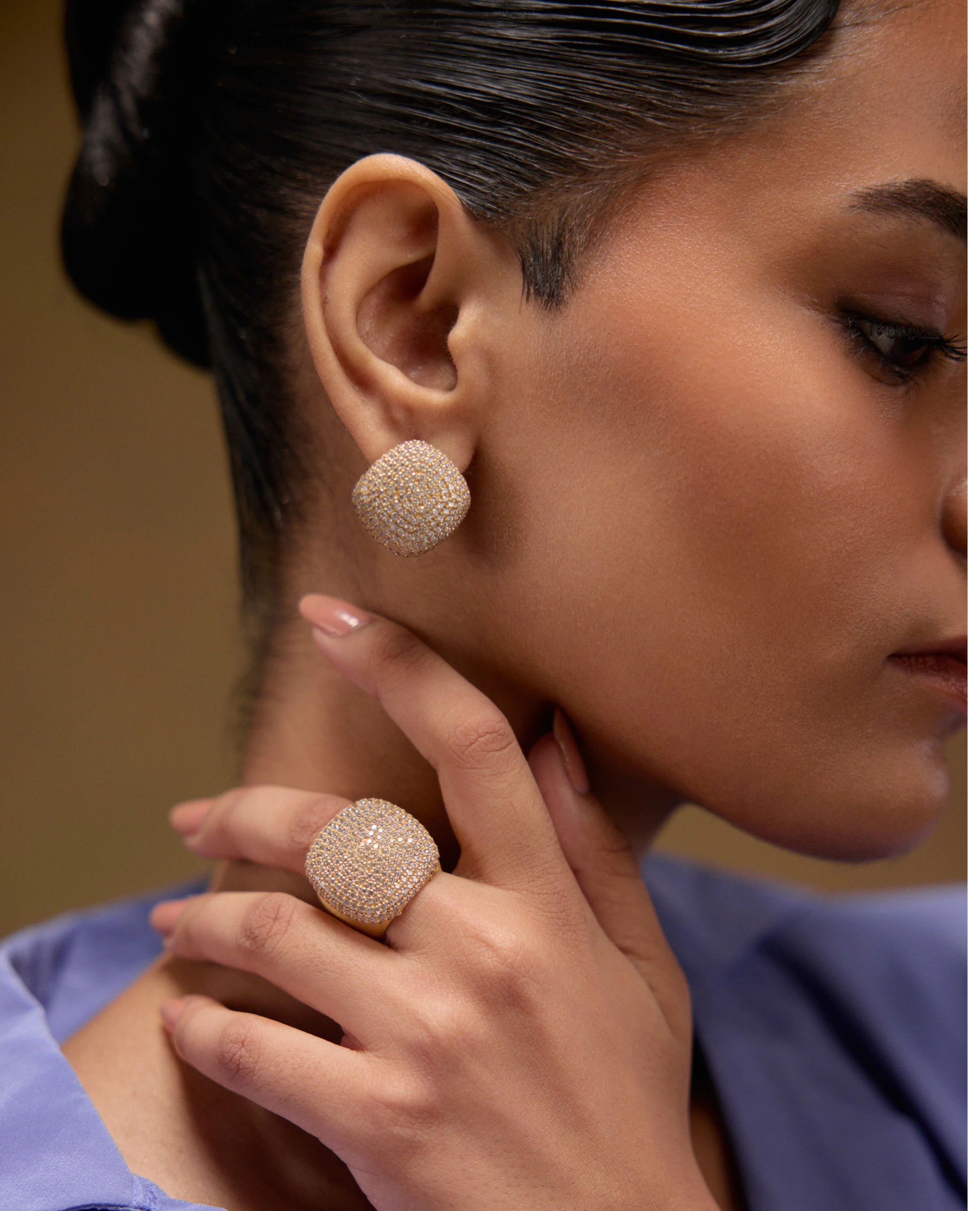The Cubic Majesty Ear Ring