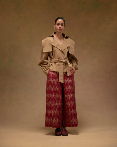 Denote Trench Jacket with Belt