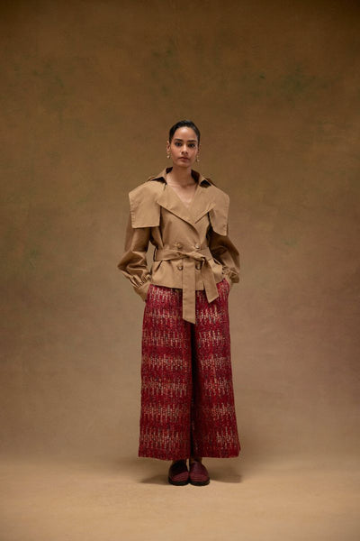 Denote Trench Jacket with Belt