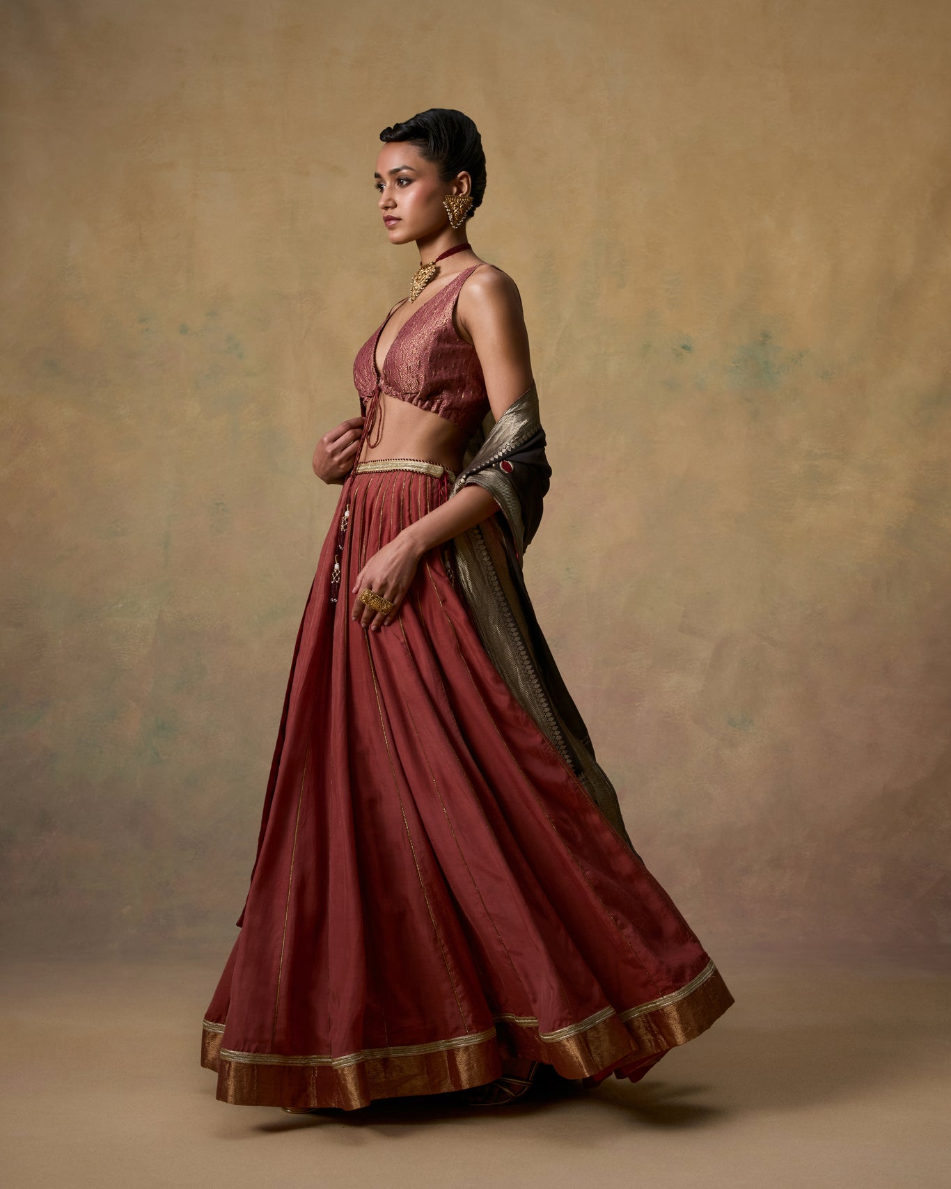Lakshmi Ghaghra Set