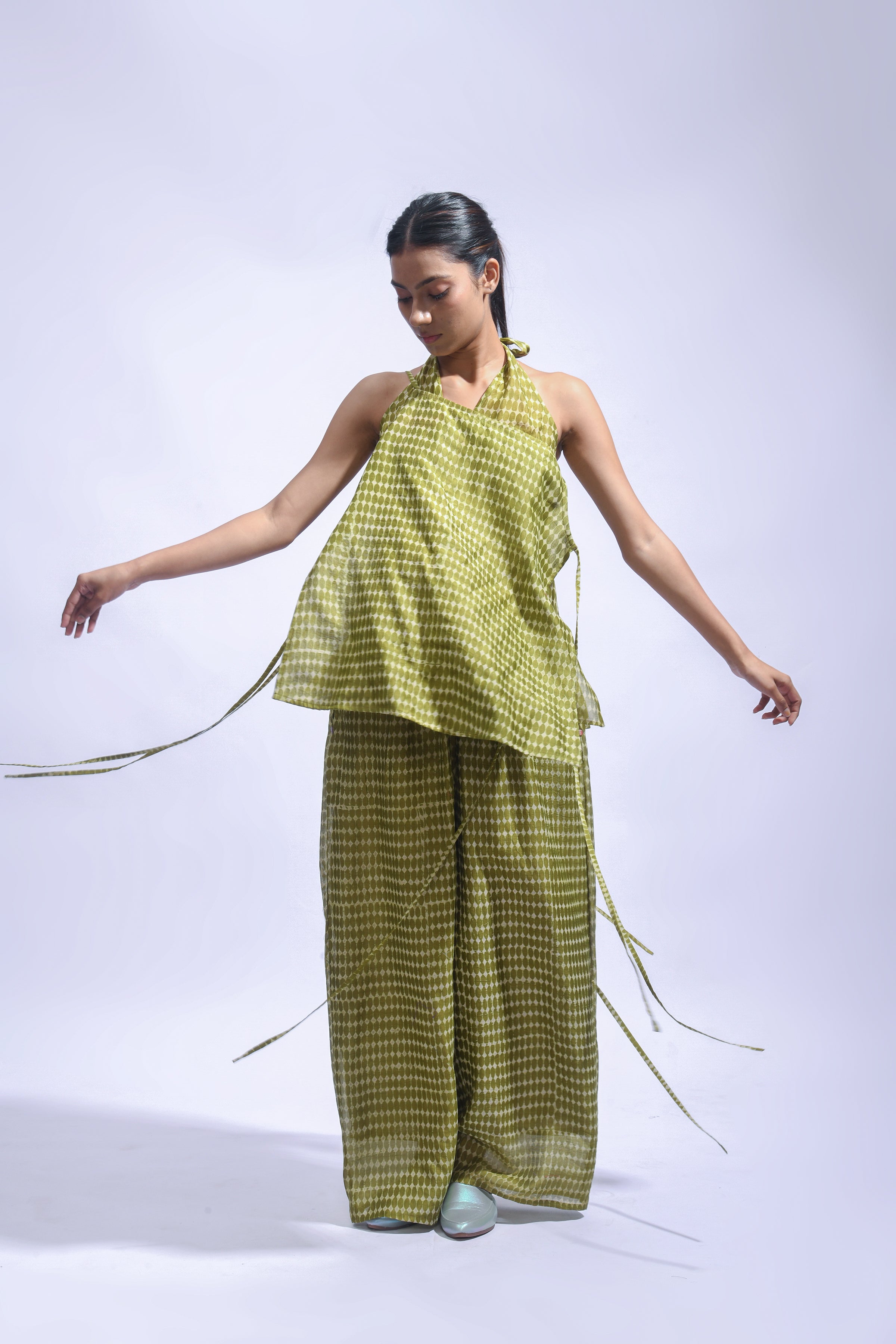 Olive Tie Wrap  Set