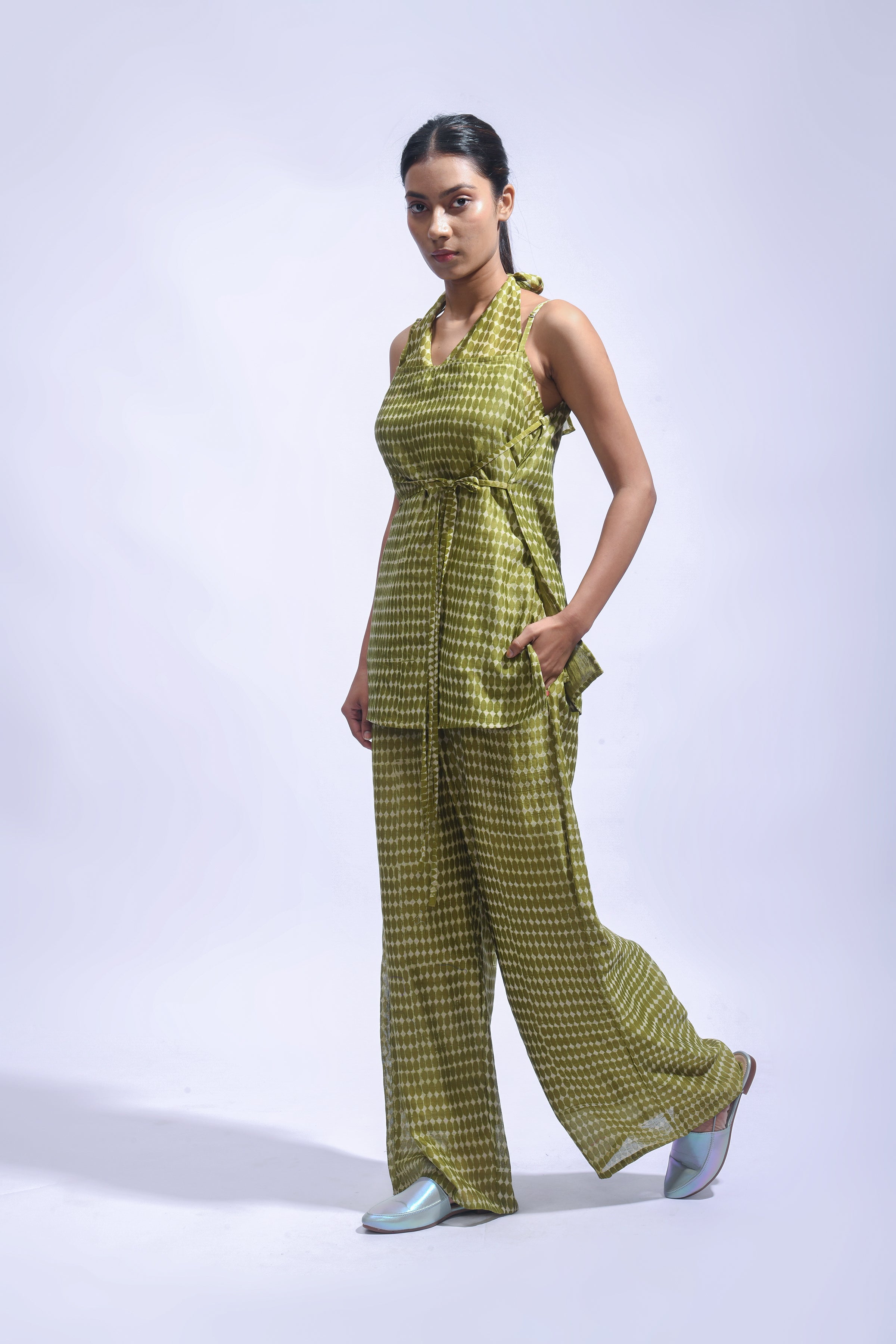Olive Tie Wrap  Set